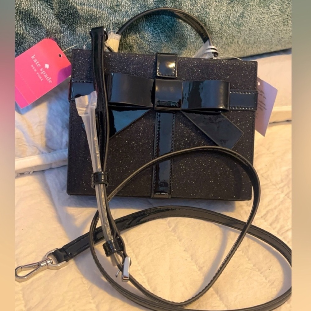 Kate Spade NWT wrapping party gift box crossbody bag NOVELTY - Picture 8 of 16